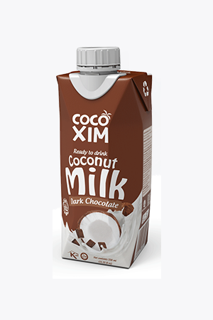 LAPTE DE COCOS CU AROMA DE CIOCOLATA (gata de baut) - 330 ml - Bax 12 cutii