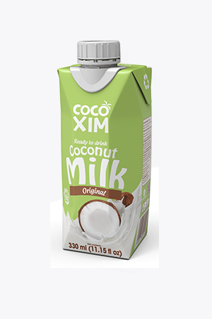 LAPTE DE COCOS ORIGINAL (gata de baut) - 330 ml - Bax 12 cutii